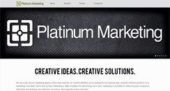 Desktop Screenshot of platinum-marketing.com