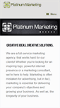 Mobile Screenshot of platinum-marketing.com
